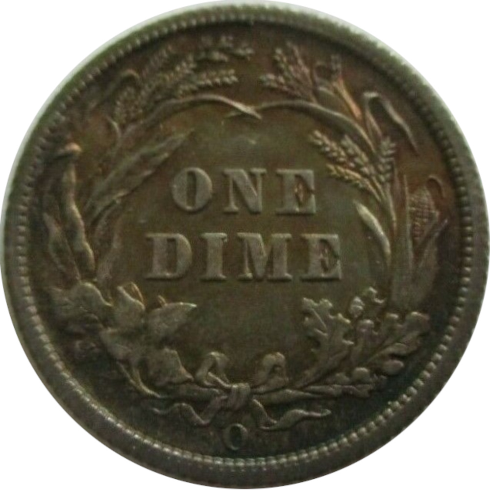 1892-O-10c-Barber-Dime